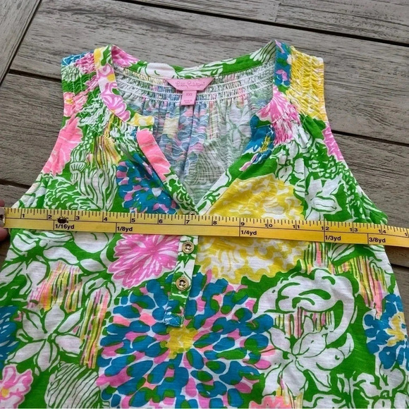 Lilly Pulitzer Essie Sleeveless Top Womens Size XXS - Picture 5 of 6